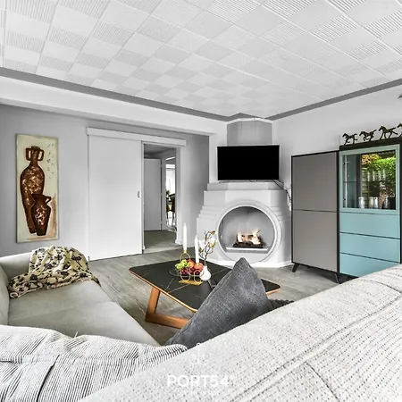 Hausboot An Der Lagune Unterdeck